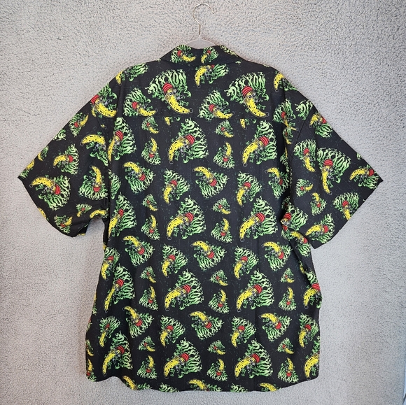 Fortunate Youth By Dixxon Mens Party Shirt Sz 4XL regae Banana Spring Summer - Picture 10 of 16